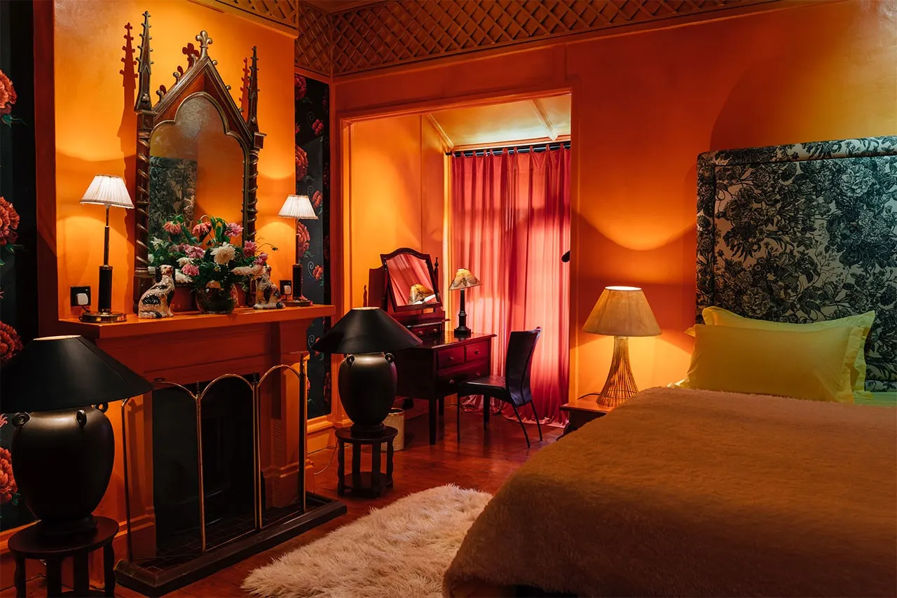 Peony-Themed Deluxe Double Room