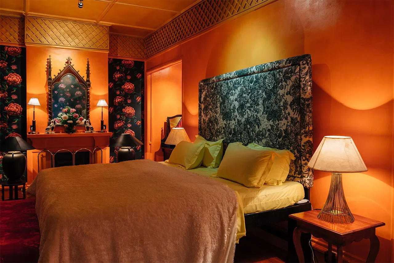 Peony-Themed Deluxe Double Room